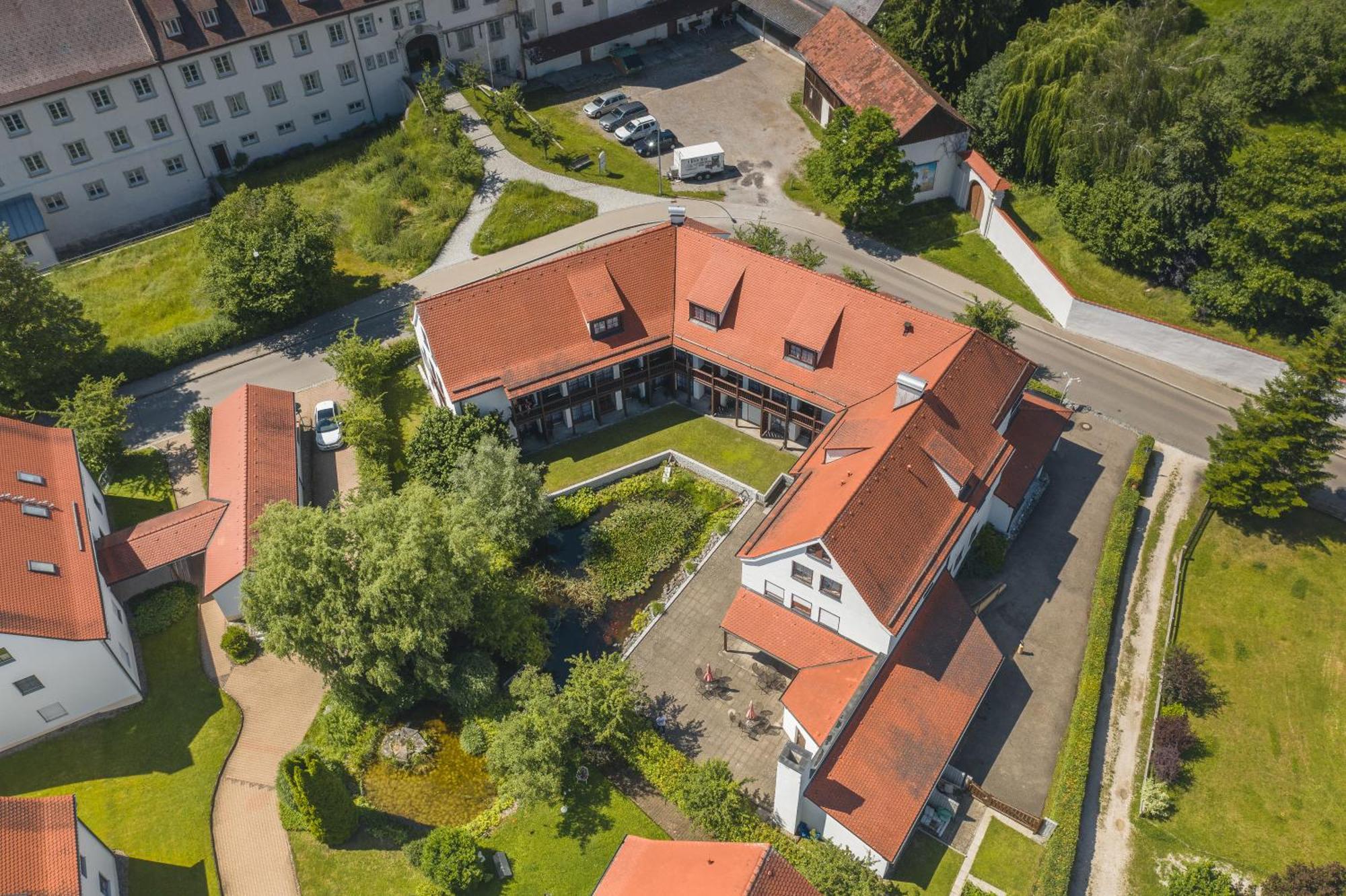 Hotel Garni Gaestehaus Am Muehlbach Ottobeuren Esterno foto
