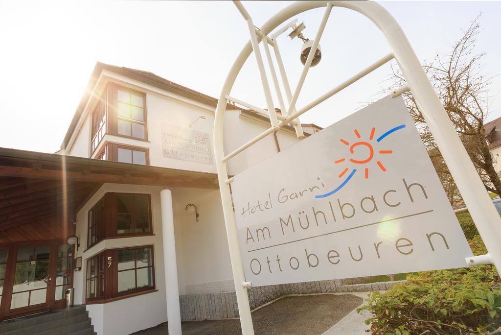 Hotel Garni Gaestehaus Am Muehlbach Ottobeuren Esterno foto